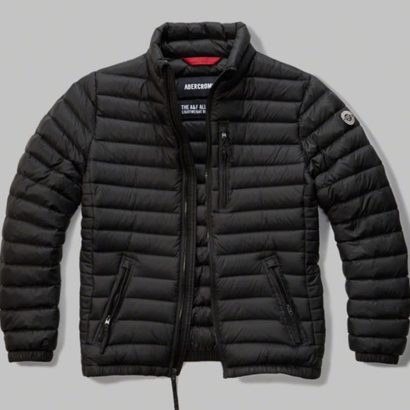 abercrombie all season lightweight down jacket